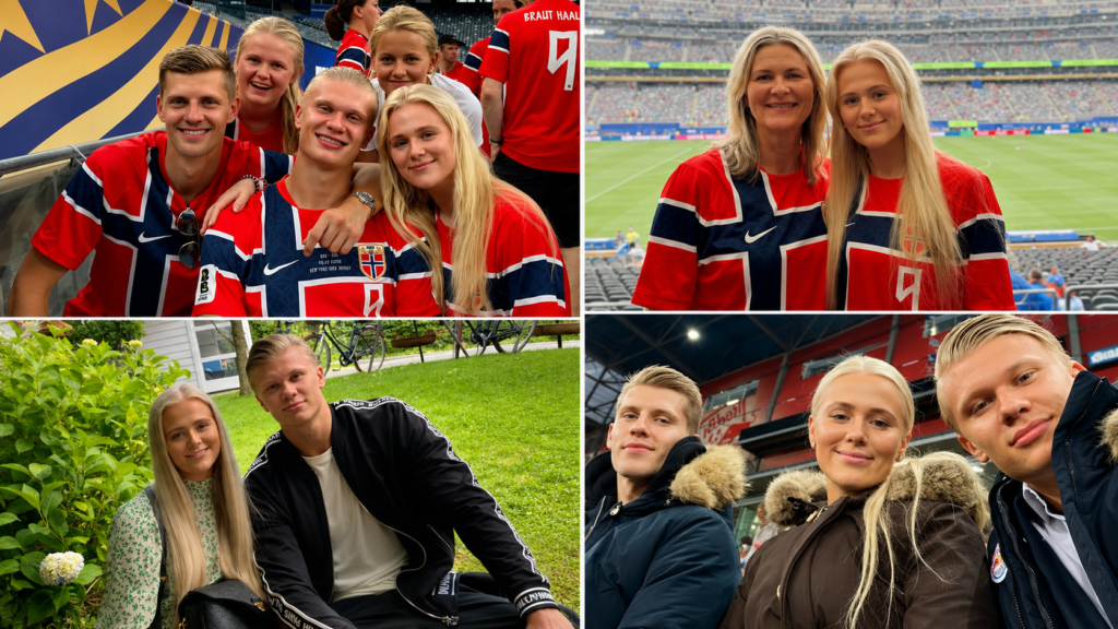 Who Is Erling Haaland Sister? The Untold Story of Gabrielle Braut Haaland Erling Haaland Sister